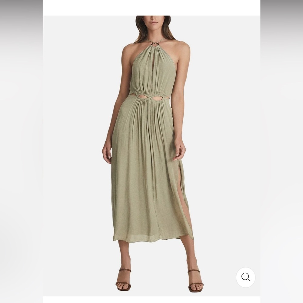 NEW $295 Reiss Marta Resort Cut Detail Dress